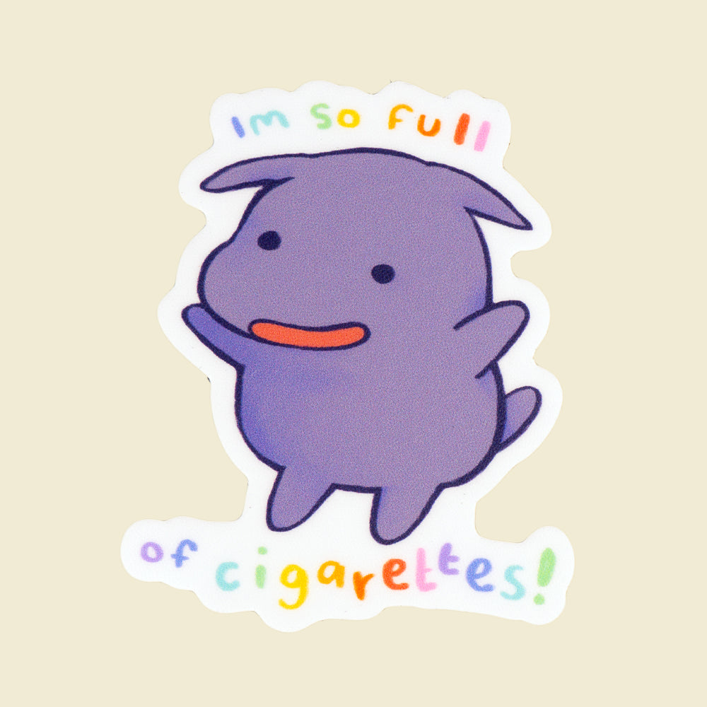 Cigarettes Sticker