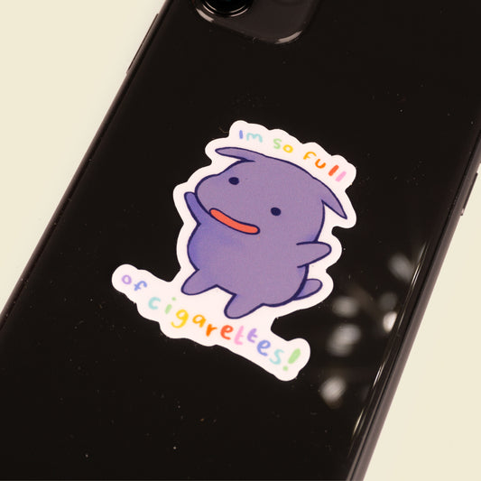 Cigarettes Sticker