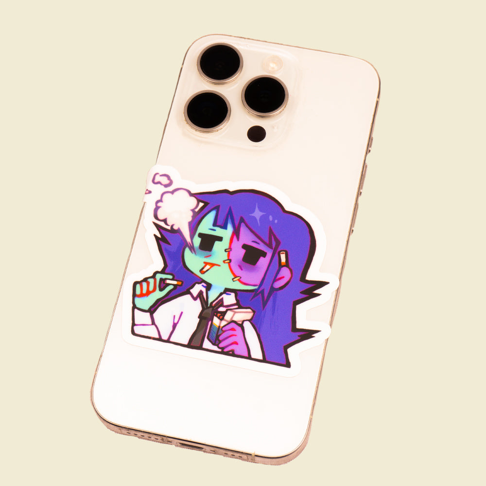 Corporate Zombie Sticker