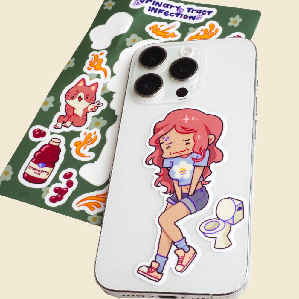 UTI Sticker Sheet