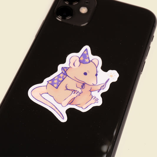 Wizard Rat Sticker
