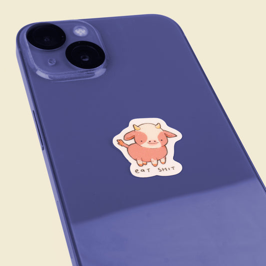 Eat Shit Mini Sticker
