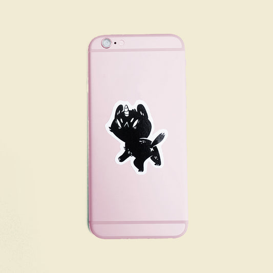 Butt Hole Cat Sticker