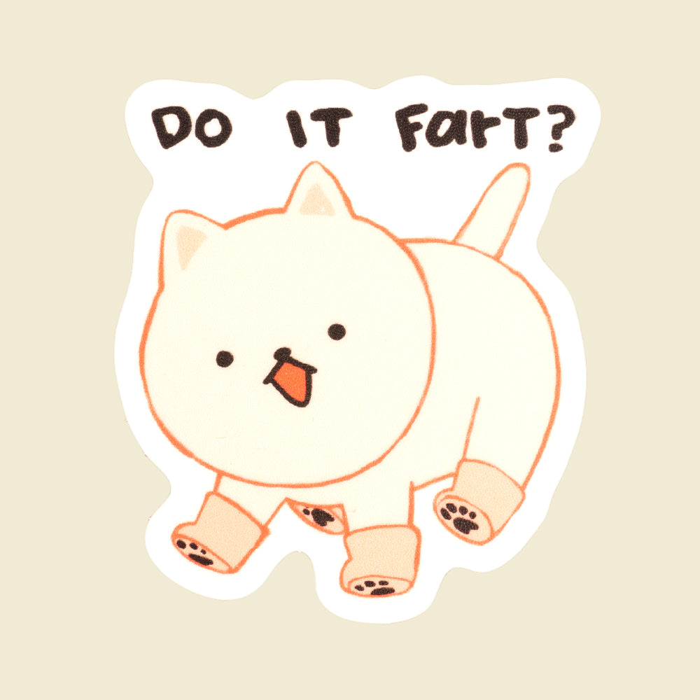 Do it Fart Sticker