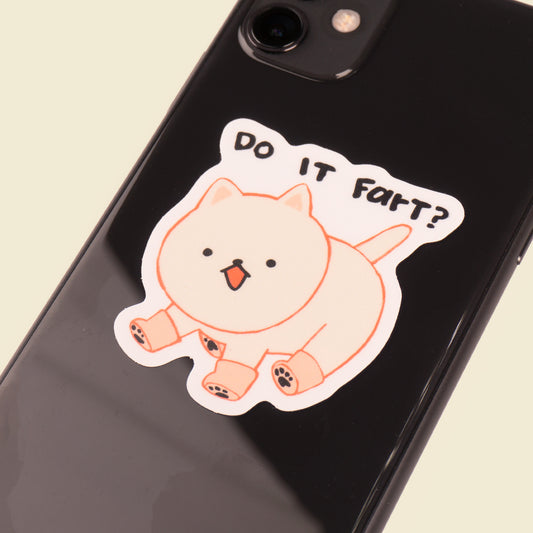 Do it Fart Sticker