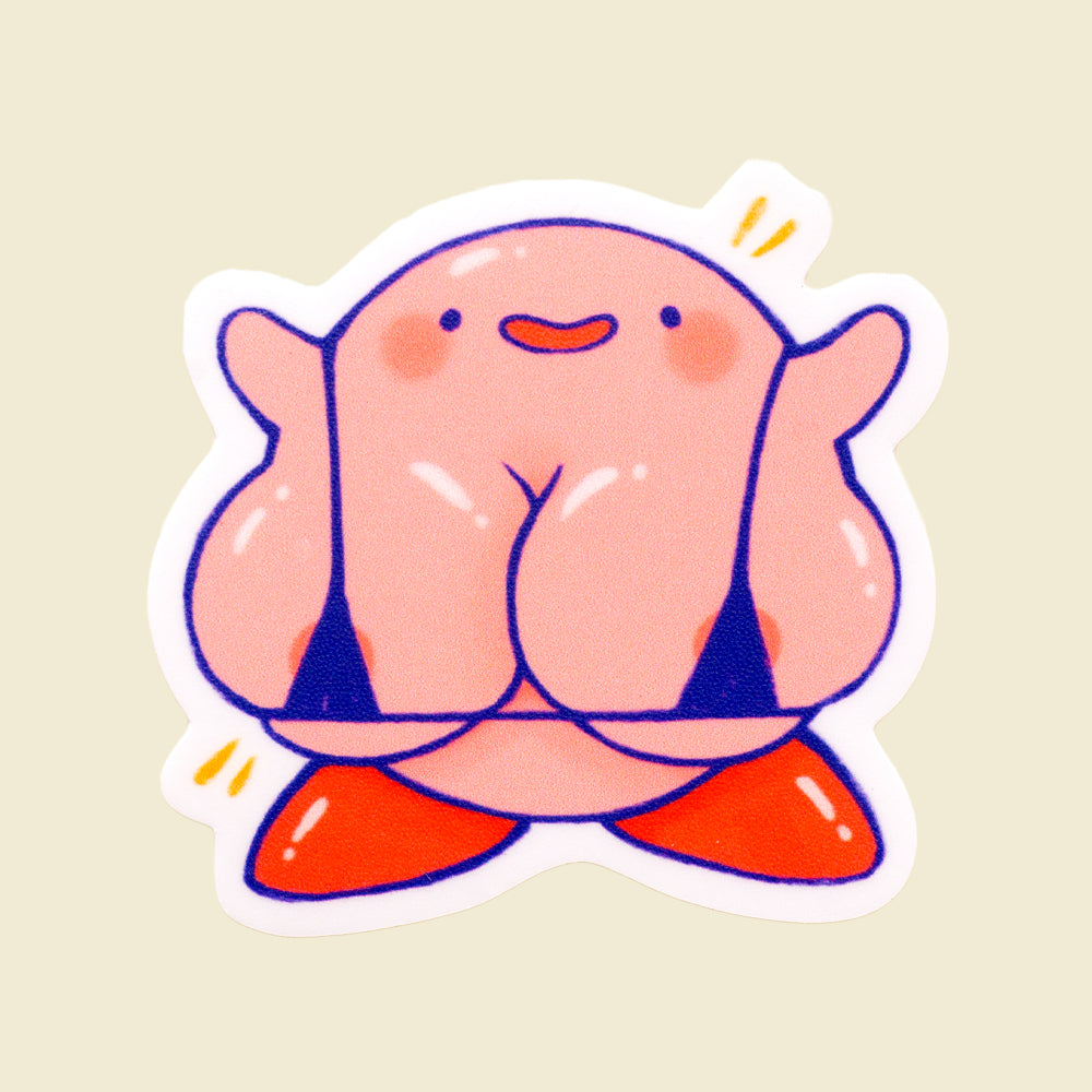 Kirboobie Sticker