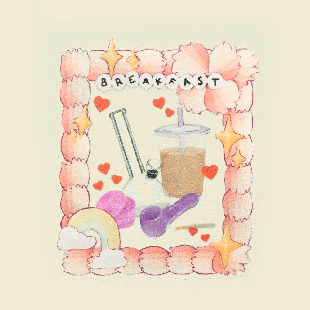 Breakfast Sticker – Cube U Designs