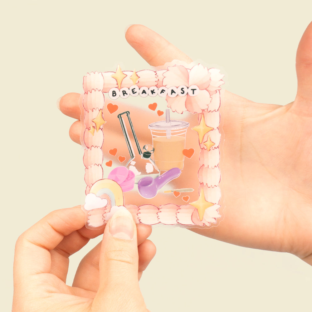 Breakfast Sticker – Cube U Designs