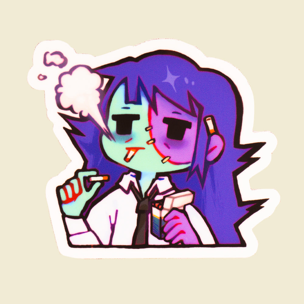 Corporate Zombie Sticker