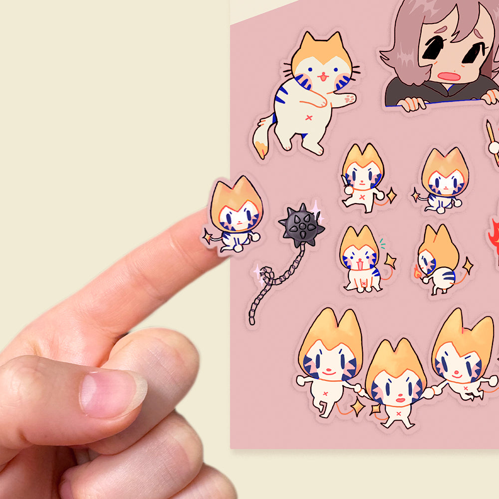 Impulse Demon Sticker Sheet