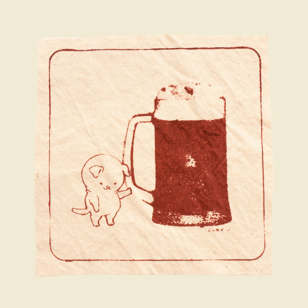 Puppy with a Beer Patch