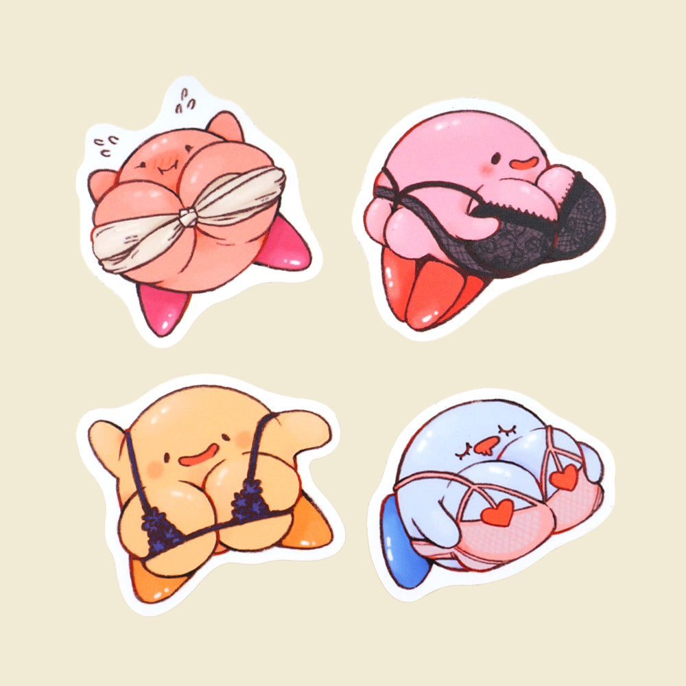 Kirboobie Sticker Set