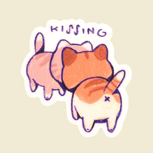 Kissing Sticker