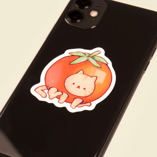 Tomato Cat Sticker